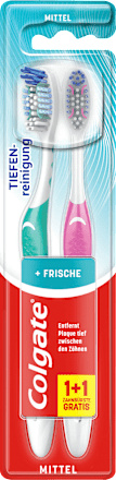 Zahnbürste Tiefenreinigung + Frische mittel (1+1Gratis), 2 St