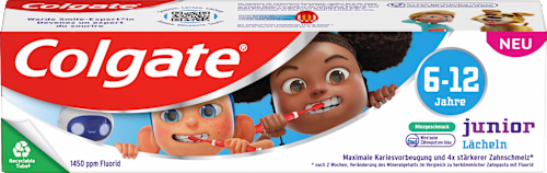 Zahnpasta Kinder, Junior Lächeln 6-12 Jahren, 75 ml