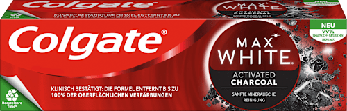 Zahnpasta Max White Charcoal, 75 ml