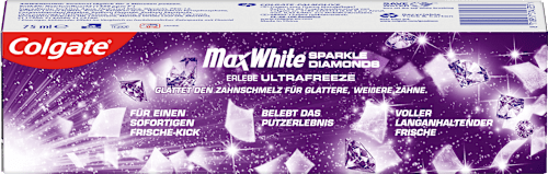 Tandpasta Max White Sparkle Diamonds, 75 ml