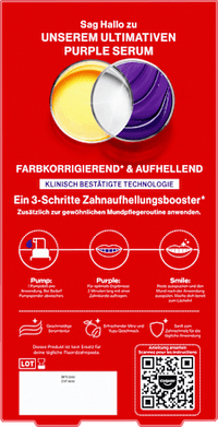 Zahnpasta Purple Serum Max White, 40 ml