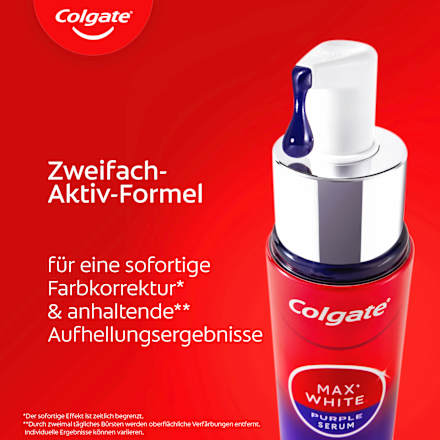 Zahnpasta Purple Serum Max White, 40 ml
