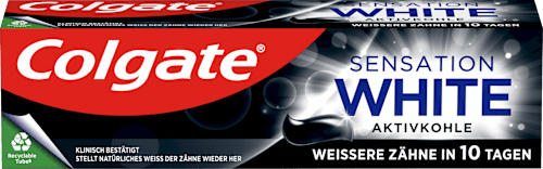 Tandpasta Sensation Witte Actieve Kool, 75 ml