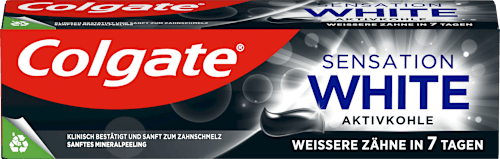 Zahnpasta Sensation White Aktivkohle, 75 ml
