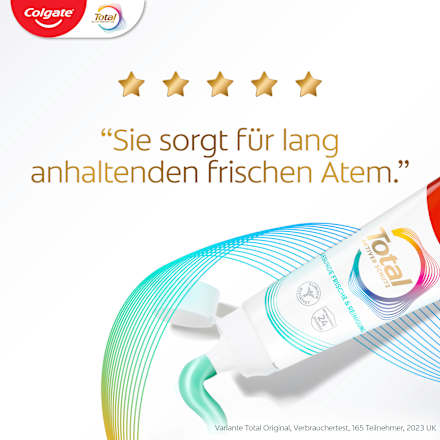 Zahnpasta Total Aktiver Schutz, Gesunde Frische, 75 ml