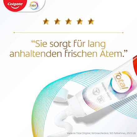 Zahnpasta Total Original, Reisegröße, 20 ml