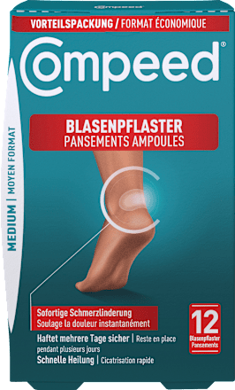 Blarenpleisters Medium Voordeelverpakking, 12 stuks