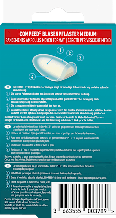 Blasenpflaster medium, 6 St Compeed
