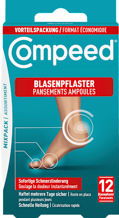 Blarenpleistermixverpakking, 12 stuks