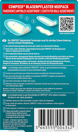 Blasenpflaster Mixpack, 12 St