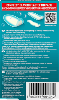 Blasenpflaster Mixpack, 12 St