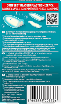 Blasenpflaster Mixpack, 6 St