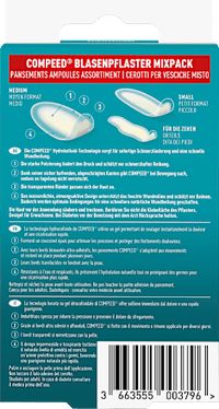 Blasenpflaster Mixpack, 6 St