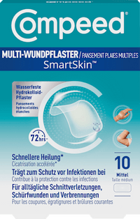 Multi-Wundpflaster SmartSkin Mittel, 10 St