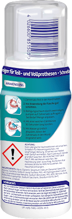 Gebissreiniger Schaum für Zahnersatz, 125 ml