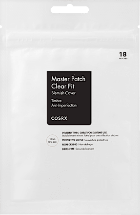 Anti-puistjespleisters Master Clear Fit, 18 stuks