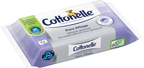 Feuchtes Toilettenpapier Pure Pflege, 42 St