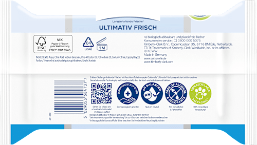 Feuchtes Toilettenpapier Ultimativ Frisch, 42 St