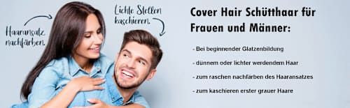 Losse haarverdikker zwart, 14 g