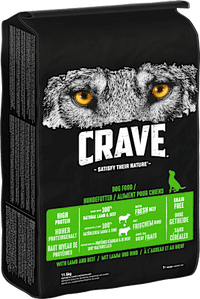 Droogvoer voor honden met lam &amp; rund, volwassen, 11,5 kg