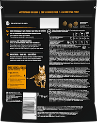 Droog kattenvoer met kalkoen &amp; kip, volwassen, 750 g