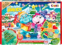 Cadeauset kinderbadtoevoeging Hippo Box Kerst 8-delig, 1 stuk