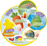 Geschenkset Ostern Kinder Badezusatz Happy Easter Karotte 8tlg., 1 St