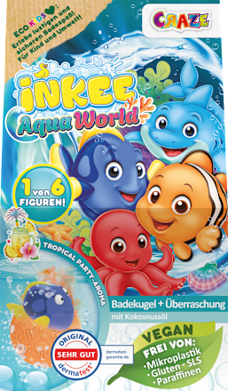 Kinder Badezusatz Aqua Word, 1 St