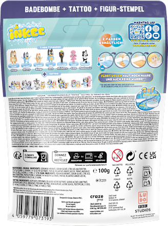 Kinder Badezusatz Badebombe Bluey, 1 St