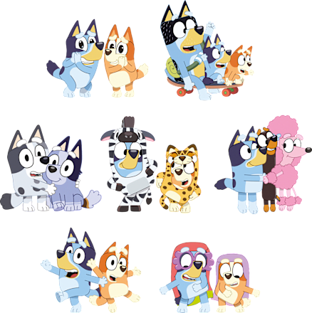 Kinder Badezusatz Badebombe Bluey, 1 St