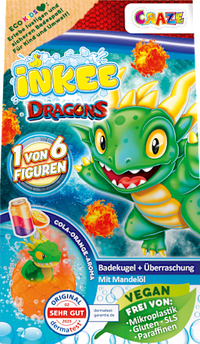 Kinderbadtoevoeging Badbom Draken, 1 st.