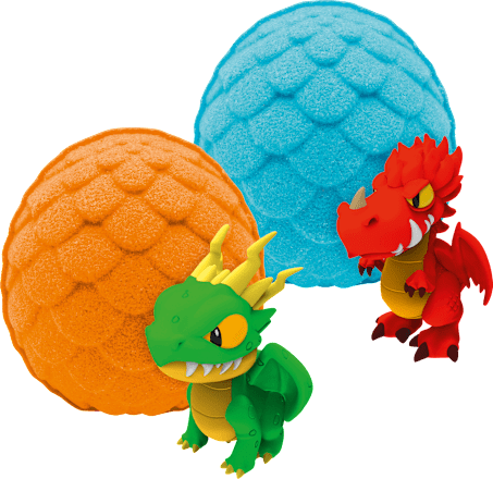 Kinderbadtoevoeging Badbom Draken, 1 st.