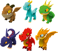 Kinderbadtoevoeging Badbom Draken, 1 st.