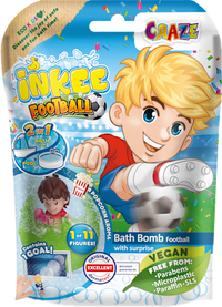 Kinder Badezusatz Badebombe Football, 1 St CRAZE
