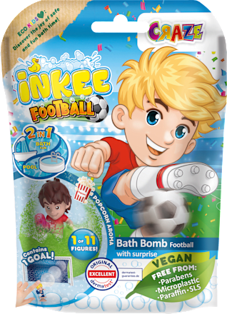 Kinder Badezusatz Badebombe Football, 1 St CRAZE