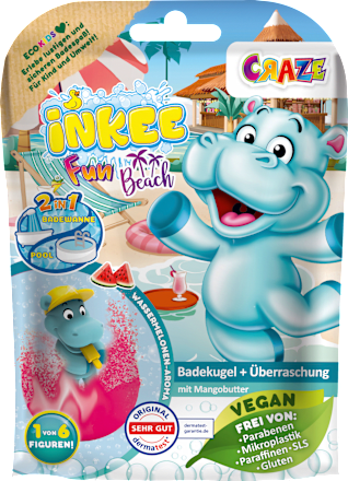 Kinder Badezusatz Badebombe Fun Beach, 1 St