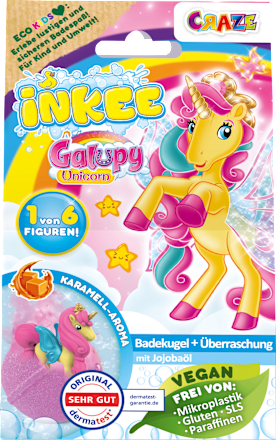 Kinder Badezusatz Badebombe Galupy Unicorn, 1 St