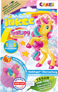 Kinder Badezusatz Badebombe Galupy Unicorn, 1 St