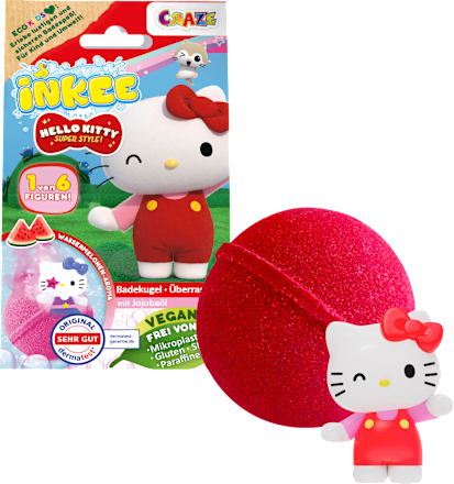 Kinderbadtoevoeging badbom Hello Kitty, 1 stuk