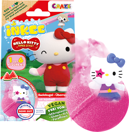 Kinderbadtoevoeging badbom Hello Kitty, 1 stuk