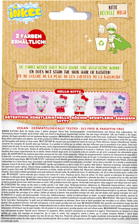 Kinderbadtoevoeging badbom Hello Kitty, 1 stuk