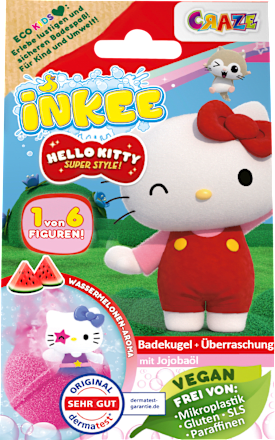 Kinderbadtoevoeging badbom Hello Kitty, 1 stuk