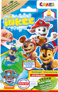 Kinderbadtoevoeging badbom Paw Patrol, 1 stuk