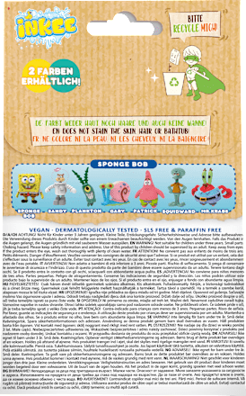 Kinder Badezusatz Badebombe Sponge Bob, 1 St