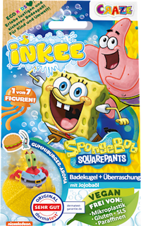 Kinderbadtoevoeging badbom Sponge Bob, 1 stuk