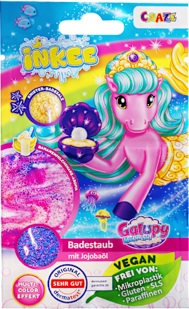 Kinder Badezusatz Badestaub Galupy Mermaid, 1 St