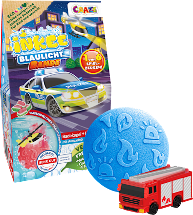 Kinder Badezusatz Blaulicht Bande, 1 St