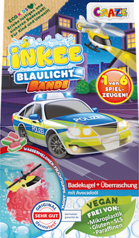 Kinder Badezusatz Blaulicht Bande, 1 St