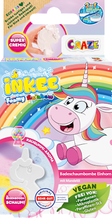 Kinder Badezusatz Foamy Rainbow Unicorn, 1 St CRAZE