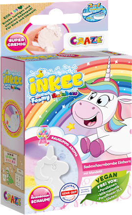 Kinder Badezusatz Foamy Rainbow Unicorn, 1 St CRAZE
